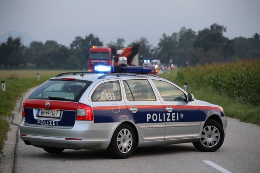 Tödlicher Motorradunfall auf der Kremsmünsterer Straße in Pettenbach