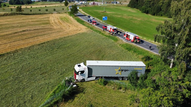 Zusammenstoß zwischen LKW und Kleintransporter in Freistadt fordert zwei Verletzte