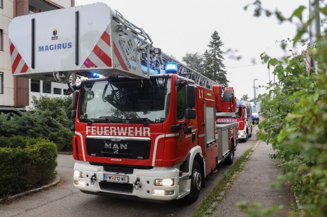 Angebranntes Kochgut in einer Wohnung sorgt fr Einsatz in Wels-Vogelweide