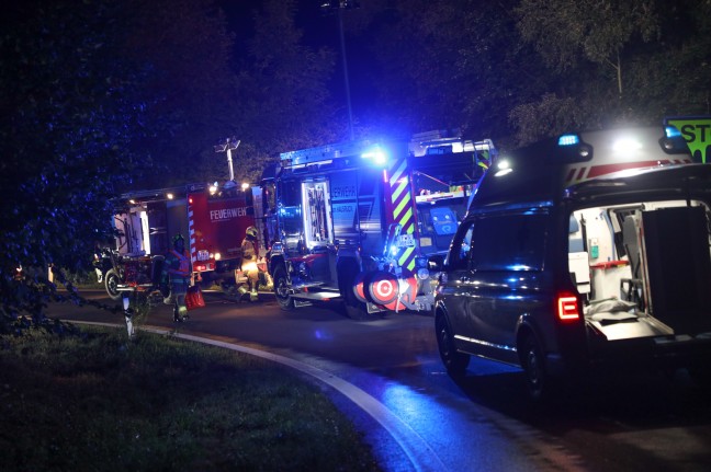 Schwerer Verkehrsunfall auf Innkreisautobahn bei Haag am Hausruck fordert zwei Verletzte