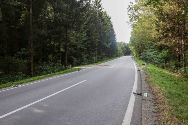 Motorradlenker (44) bei Kollision mit Traktor in Burgkirchen tödlich verletzt