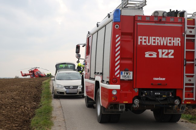 Schwerverletzter bei landwirtschaftlichem Unfall in Ried im Traunkreis