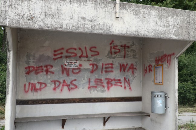 Graffiti-Sprayer nach über 100 Sachbeschädigungen  quer durch Oberösterreich ausgeforscht