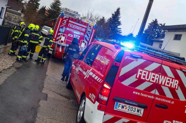 Stinkender Kanal: Kurzzeitig grerer Einsatz der Feuerwehr in Marchtrenk