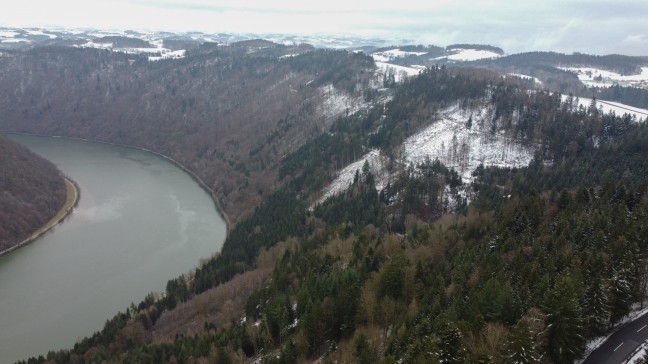 Personenrettung nach Forstunfall in Haibach ob der Donau