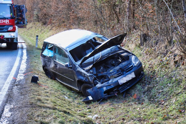 Verkehrsunfall in Feldkirchen an der Donau fordert zwei Verletzte