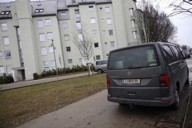 Schwerverletzte Person bei Wohnungsbrand in Linz-Bindermichl-Keferfeld