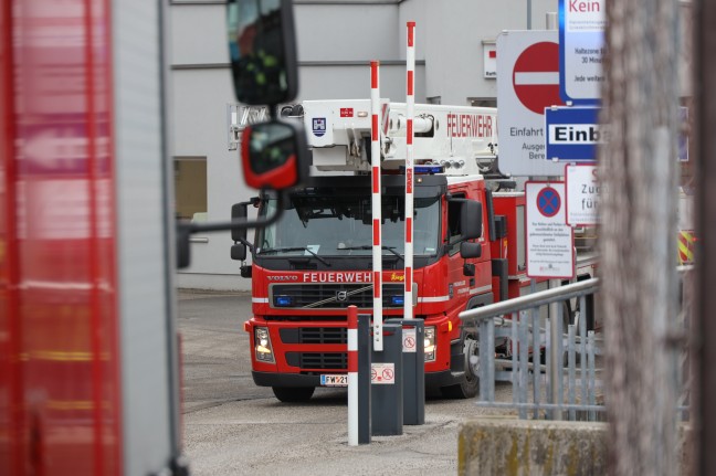 Brand im Klinikum in Wels-Neustadt fhrte zu Einsatz zweier Feuerwehren