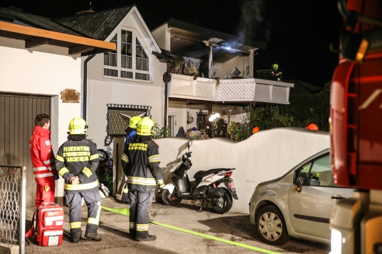 Brand am Balkon eines Wohnhauses in Marchtrenk rasch gelöscht