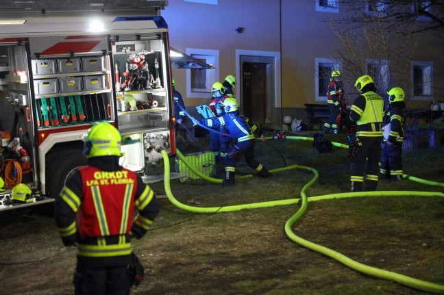 Drei Feuerwehren bei ausgedehntem Kaminbrand in St. Florian im Einsatz