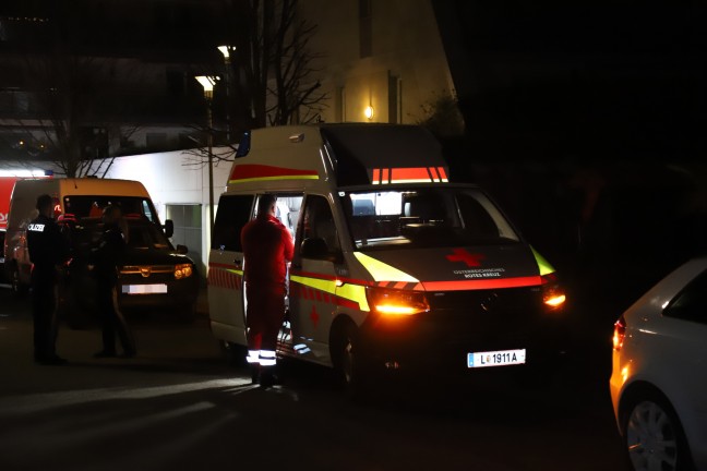 Nchtlicher Kchenbrand in Linz-Bulgariplatz sorgte fr greren Einsatz der Berufsfeuerwehr