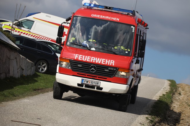 Drei Feuerwehren bei Brand eines Hackschnitzelbunkers in Tollet im Einsatz