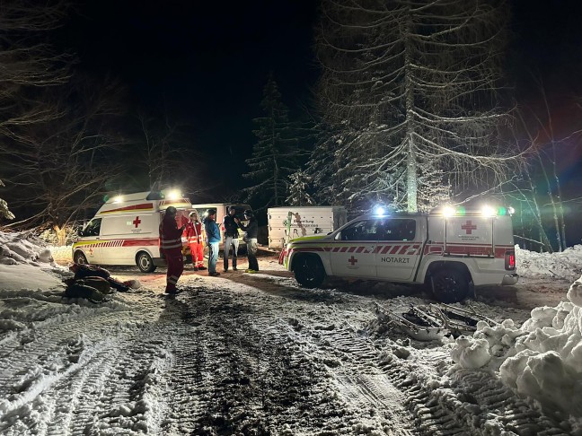 Absturz zweier Wanderer am Hochsengsplateau bei St. Pankraz