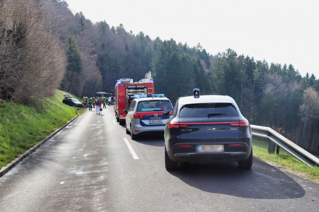 Verkehrsunfall in Kirchschlag bei Linz endet glimpflich