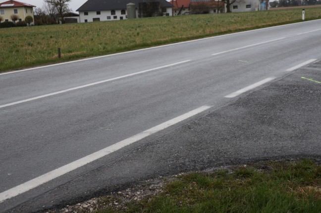 Verkehrsunfall in einem Kreuzungsbereich in Vorchdorf endet glimpflich