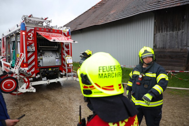 Vierter Brand in landwirtschaftlichem Objekt in Marchtrenk