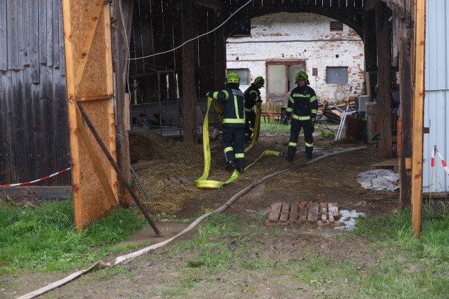 Vierter Brand in landwirtschaftlichem Objekt in Marchtrenk