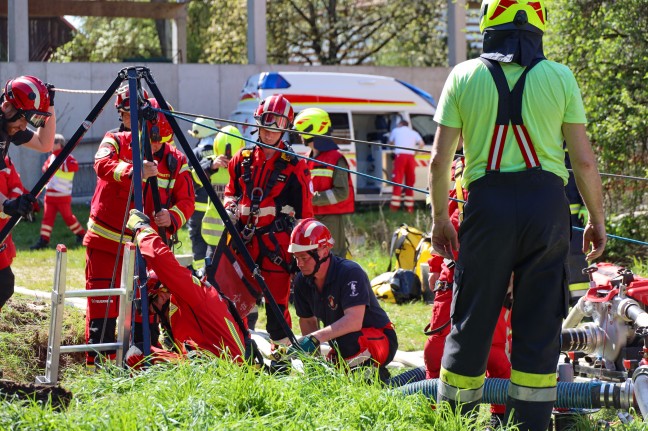 Person (64) auf Bauernhof in Kronstorf tot aus Jauchegrube geborgen