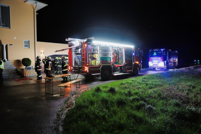 Vier Feuerwehren bei Entstehungsbrand in Wohnhaus in Goldwrth im Einsatz