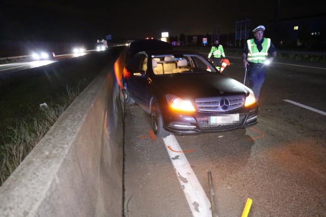 Geisterfahrerunfall auf Westautobahn bei St. Florian