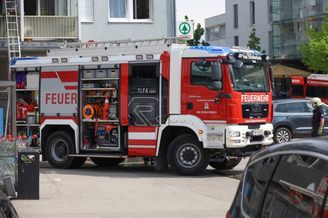 Drei Feuerwehren bei Brand in einer Wohnung in Bad Schallerbach im Einsatz