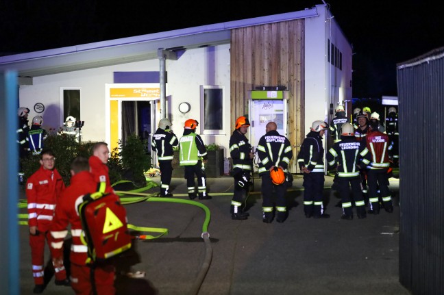 Brand in einem Jugendzentrum in Leonding sorgt für Einsatz von drei Feuerwehren