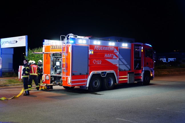 Brand in einem Jugendzentrum in Leonding sorgt fr Einsatz von drei Feuerwehren