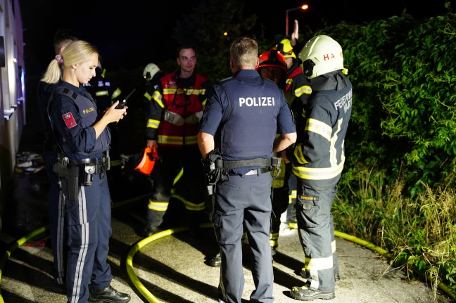 Brand in einem Jugendzentrum in Leonding sorgt fr Einsatz von drei Feuerwehren