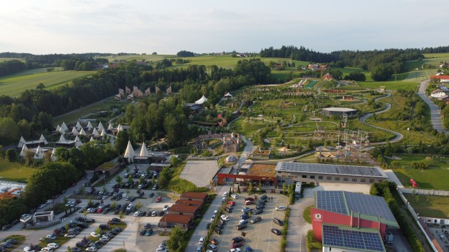 Große Suchaktion in einem Naturerlebnispark in Natternbach nach abgängigem Buben