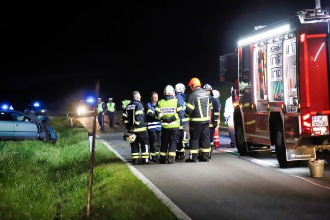 Zwei Tote bei schwerem Verkehrsunfall in Altenberg bei Linz