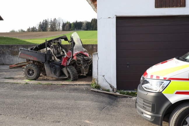 16-Jhriger erlag nach schwerem Quadunfall bei Prambachkirchen im Krankenhaus seinen Verletzungen 