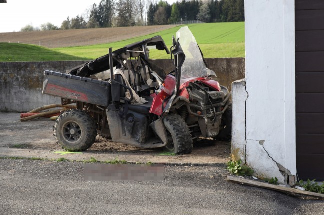 16-Jhriger erlag nach schwerem Quadunfall bei Prambachkirchen im Krankenhaus seinen Verletzungen 