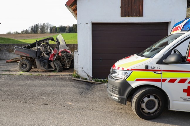 16-Jhriger erlag nach schwerem Quadunfall bei Prambachkirchen im Krankenhaus seinen Verletzungen 