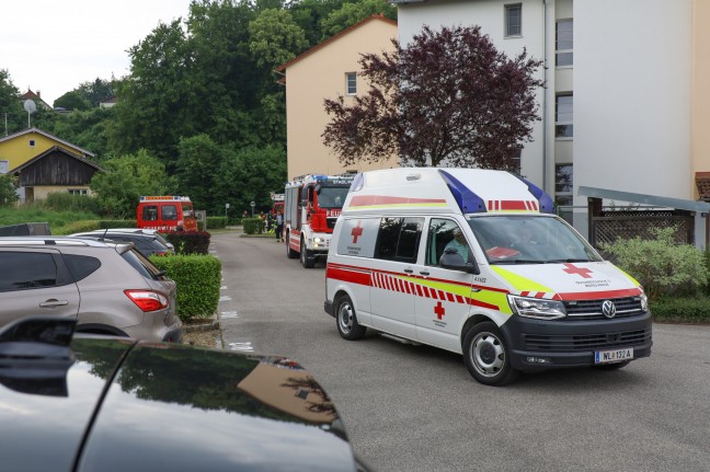 Vermeintlicher Gasaustritt in einer Wohnanlage in Stadl-Paura sorgte fr Einsatz