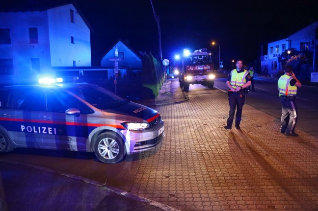 Großeinsatz nach Explosion in Ansfelden