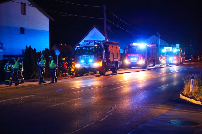 Großeinsatz nach Explosion in Ansfelden