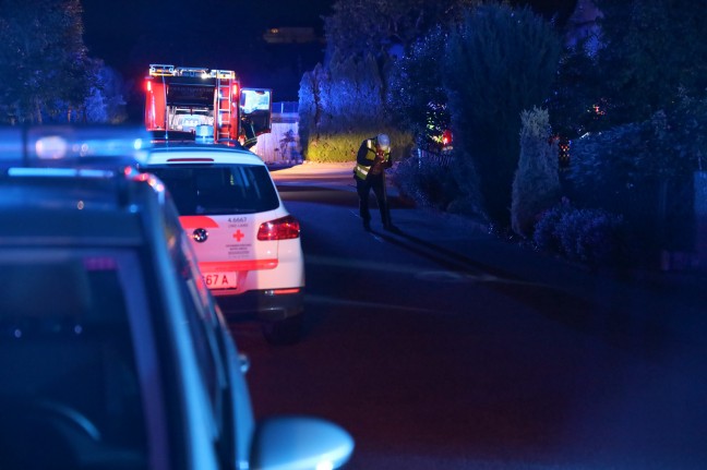 Großeinsatz nach Explosion in Ansfelden