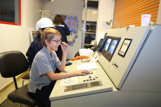 Tag der offenen Tr fr Kinder bei der Feuerwehr der Stadt Wels