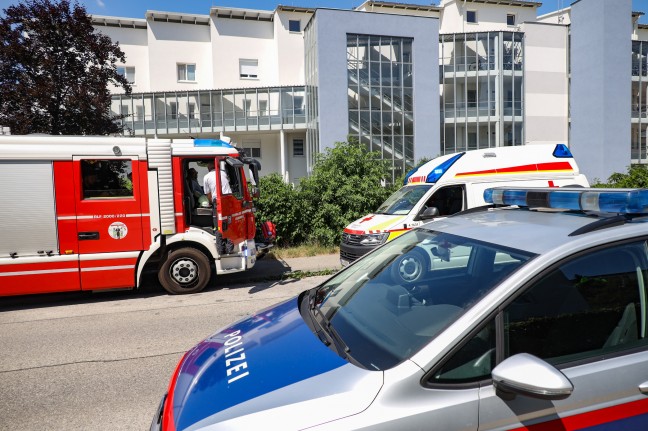 Rasche Entwarnung nach gemeldetem Brand in Wels-Vogelweide