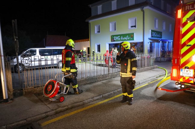 Keller einer Tagesheimsttte in Kirchdorf an der Krems durch Tonbrennofen verraucht