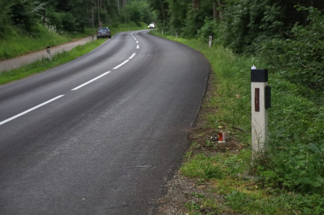 Motorradlenker (49) erlag nach Sturz bei Ampflwang im Hausruckwald im Klinikum seinen Verletzungen