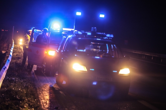 Verkehrsunfall auf der Welser Autobahn in Weikirchen an der Traun fordert zwei Verletzte