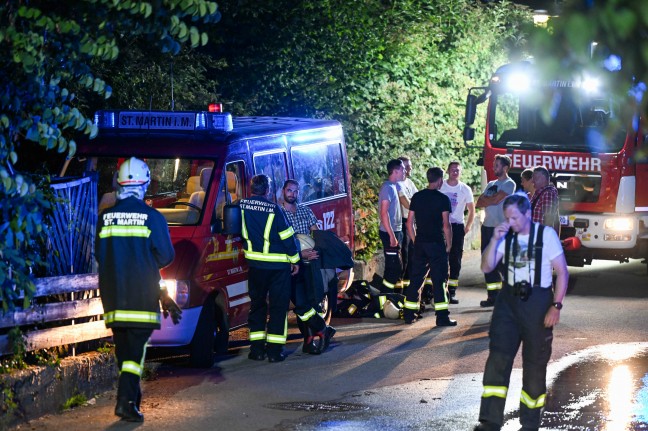 Schnelle Entwarnung nach gemeldetem Brand in einem Wohnhaus in St. Martin im Mühlkreis