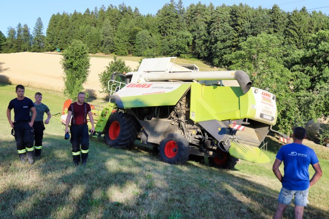 Entstehungsbrand auf Feld in Pregarten noch rechtzeitig entdeckt und gelscht