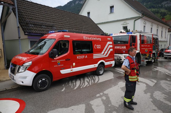 Brand eines E-Scooters im Keller eines Wohnhauses in Spital am Pyhrn