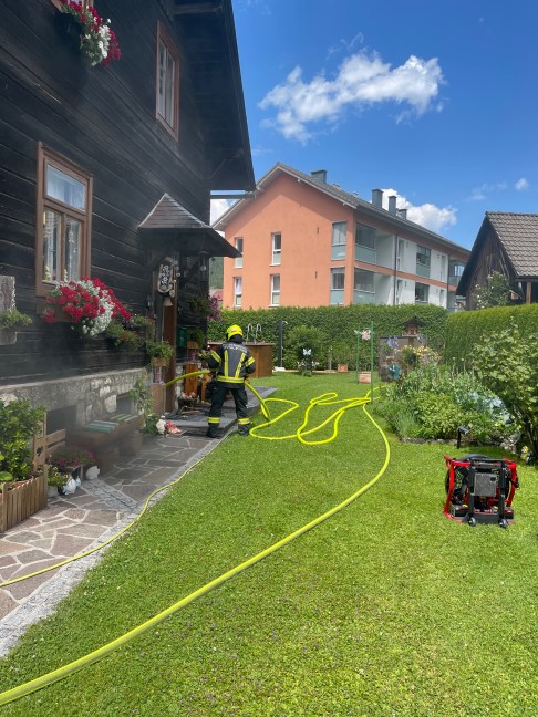 Brand eines E-Scooters im Keller eines Wohnhauses in Spital am Pyhrn