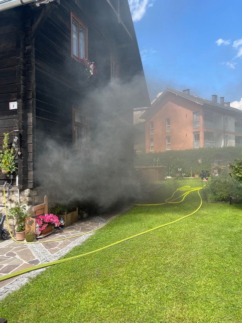 Brand eines E-Scooters im Keller eines Wohnhauses in Spital am Pyhrn