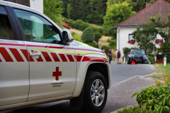 Angeblich schwerer Verkehrsunfall in St. Oswald bei Freistadt endete glimpflich