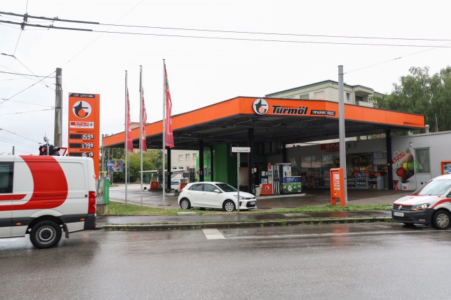 Versuchter Raubüberfall auf Tankstelle in Linz-Kaplanhof