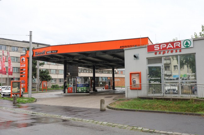 Versuchter Raubberfall auf Tankstelle in Linz-Kaplanhof